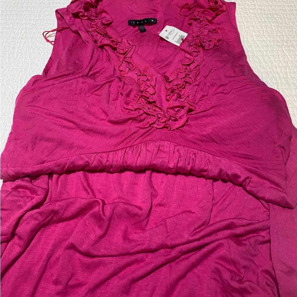 TIANA B MAXI DRESS SZ LG